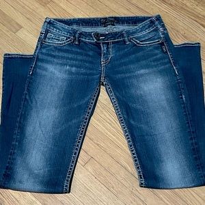 Woman’s Silver jeans